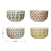 Hand-Stamped Stoneware Bowl - GooeyGump Designs