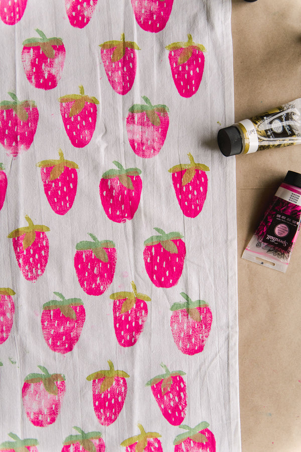 Fruity Block Printing- Tuesday July 15 6:00pm