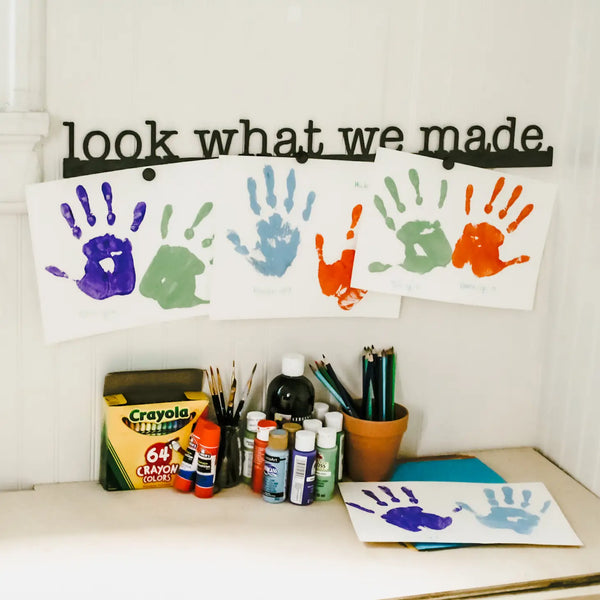 'Look What I Made!' and 'Look What We Made!' Magnetic Bar - GooeyGump Designs