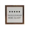 Rustic Snarky Bathroom Signs - GooeyGump Designs